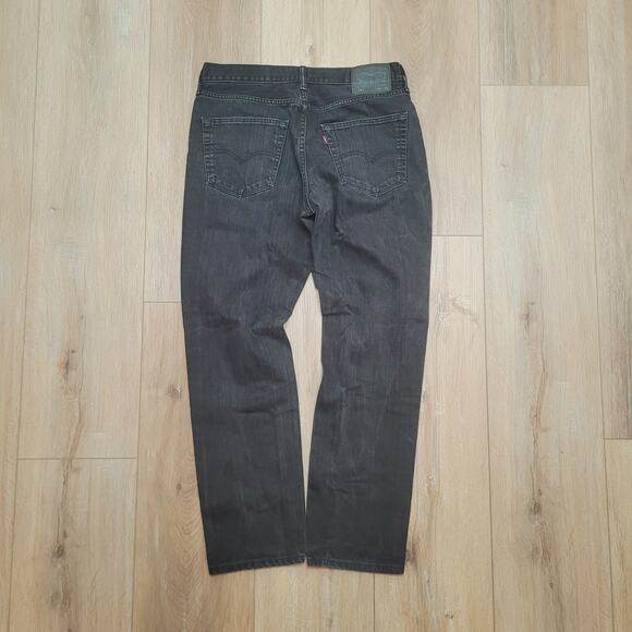 Levi's 541 Jeans 34x32 Athletic Taper Mens Black Stretch Fit Denim Levis - Picture 4 of 7